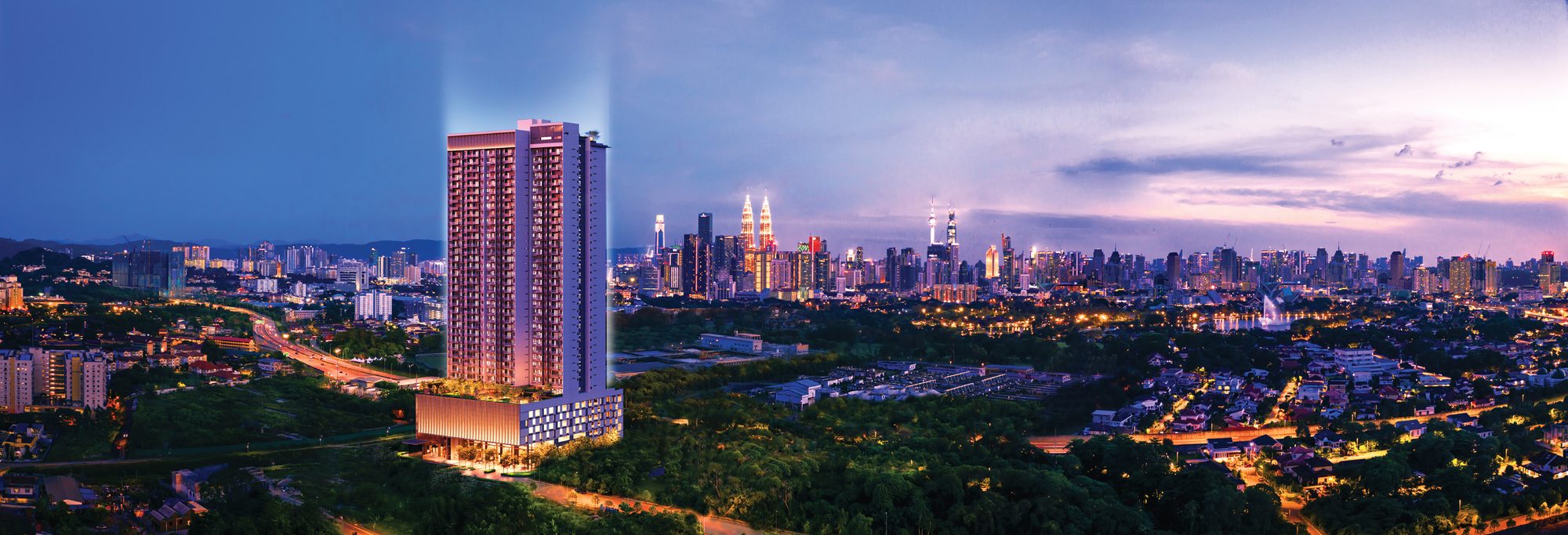 Titiwangsa KL Skyline